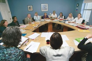 Treatment team conference. Treatment team conference.