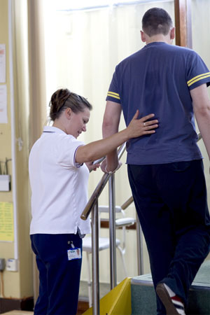 Working together in Physiotherapy at NRH